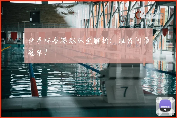 世界杯参赛球队全解析：谁将问鼎冠军？