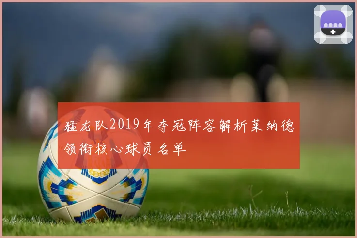 猛龙队2019年夺冠阵容解析莱纳德领衔核心球员名单