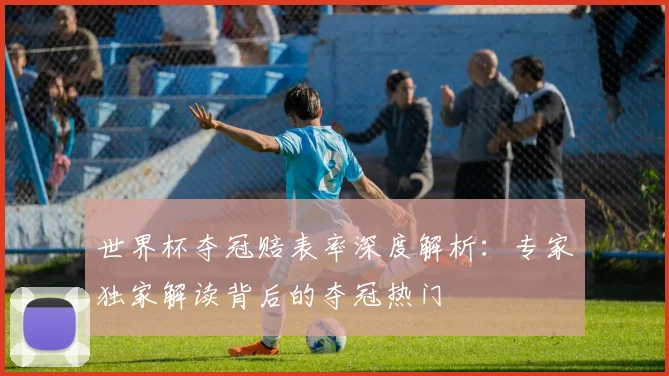 世界杯夺冠赔表率深度解析:专家独家解读背后的夺冠热门