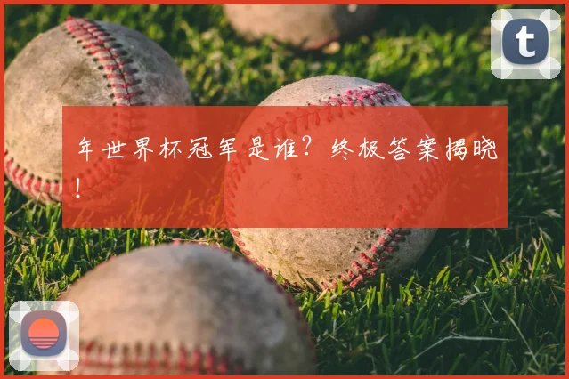 年世界杯冠军是谁？终极答案揭晓！